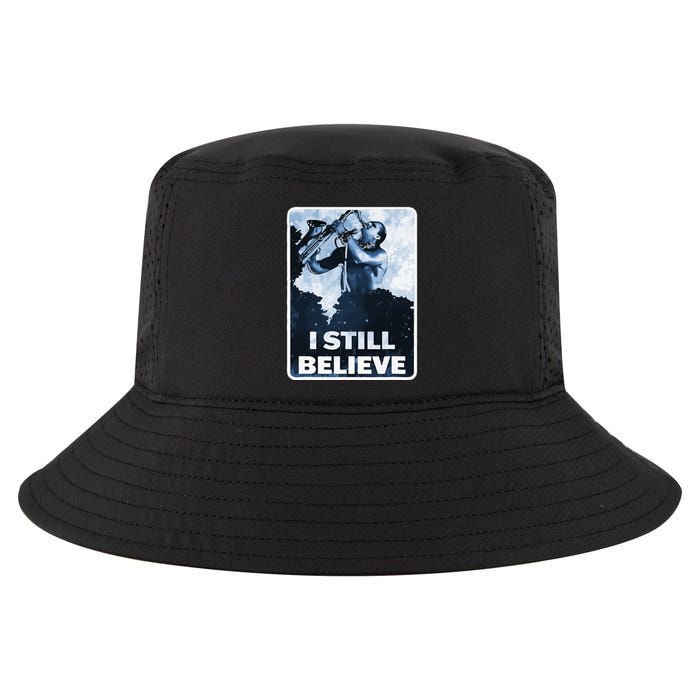 Funny I Still Believe Sax Man Nun Nerd Geek Graphic Cool Comfort Performance Bucket Hat