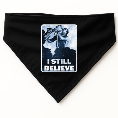 Funny I Still Believe Sax Man Nun Nerd Geek Graphic USA-Made Doggie Bandana
