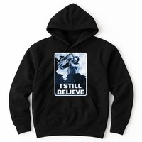 Funny I Still Believe Sax Man Nun Nerd Geek Graphic Hoodie