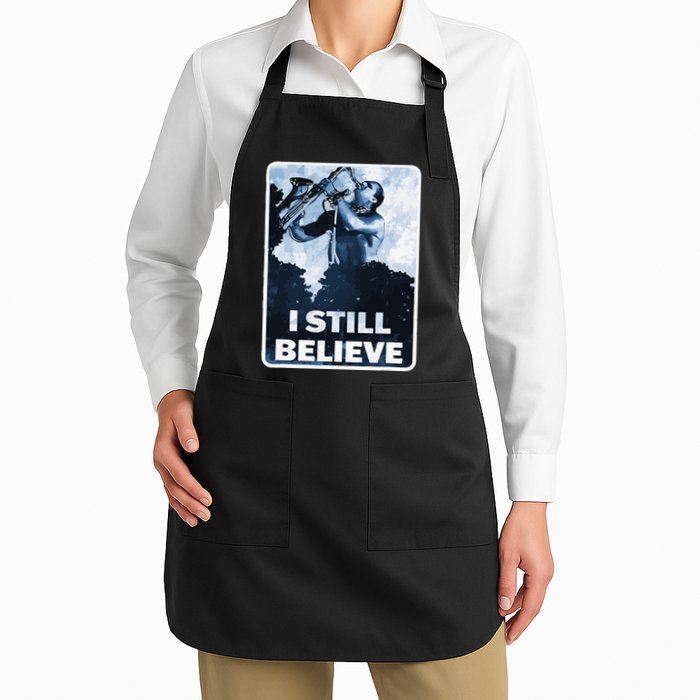 Funny I Still Believe Sax Man Nun Nerd Geek Graphic Apron