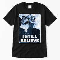 Funny I Still Believe Sax Man Nun Nerd Geek Graphic Tall T-Shirt