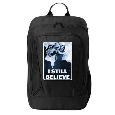 Funny I Still Believe Sax Man Nun Nerd Geek Graphic City Backpack