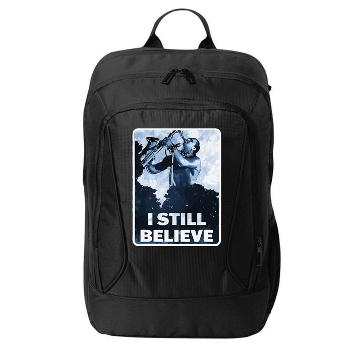 Funny I Still Believe Sax Man Nun Nerd Geek Graphic City Backpack