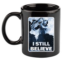 Funny I Still Believe Sax Man Nun Nerd Geek Graphic 11oz C Handle Ceramic Mug