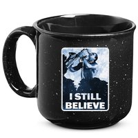 Funny I Still Believe Sax Man Nun Nerd Geek Graphic 15oz Campfire Ceramic Mug