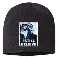 Funny I Still Believe Sax Man Nun Nerd Geek Graphic Sustainable Beanie