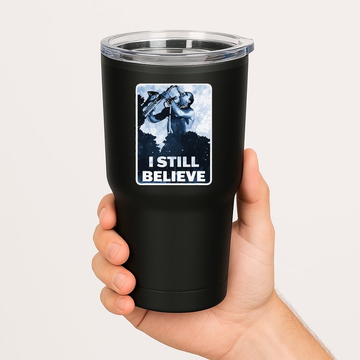 Funny I Still Believe Sax Man Nun Nerd Geek Graphic Tumbler