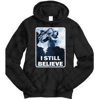 Funny I Still Believe Sax Man Nun Nerd Geek Graphic Tie Dye Hoodie