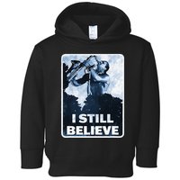 Funny I Still Believe Sax Man Nun Nerd Geek Graphic Toddler Hoodie