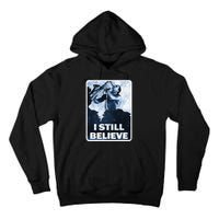 Funny I Still Believe Sax Man Nun Nerd Geek Graphic Tall Hoodie