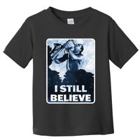 Funny I Still Believe Sax Man Nun Nerd Geek Graphic Toddler T-Shirt