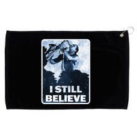 Funny I Still Believe Sax Man Nun Nerd Geek Graphic Grommeted Golf Towel
