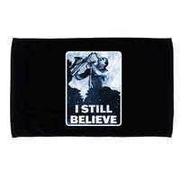 Funny I Still Believe Sax Man Nun Nerd Geek Graphic Microfiber Hand Towel