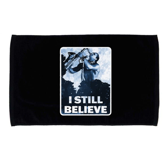 Funny I Still Believe Sax Man Nun Nerd Geek Graphic Microfiber Hand Towel