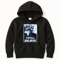 Funny I Still Believe Sax Man Nun Nerd Geek Graphic Kids Hoodie