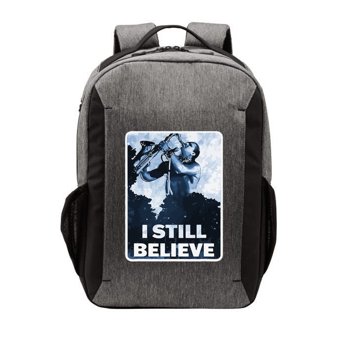 Funny I Still Believe Sax Man Nun Nerd Geek Graphic Vector Backpack