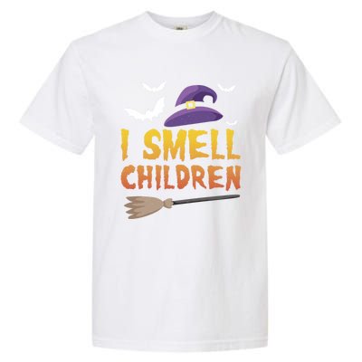 Funny I Smell Children Halloween Witch Gift Design Cute Gift Garment-Dyed Heavyweight T-Shirt