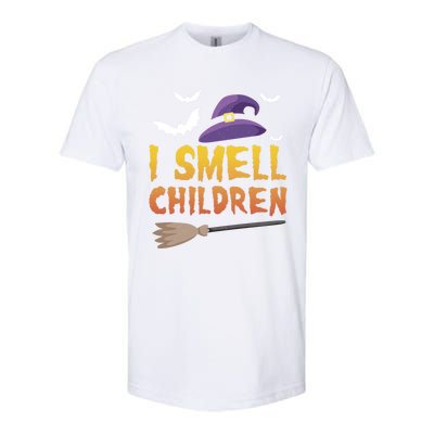 Funny I Smell Children Halloween Witch Gift Design Cute Gift Softstyle® CVC T-Shirt