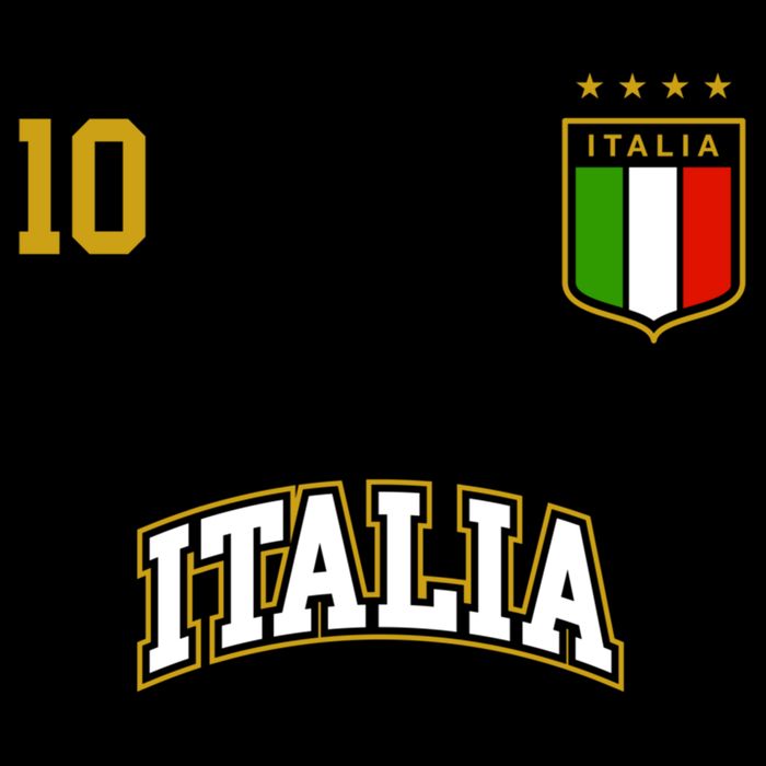 Funny Italy Soccer Team Gift Number 10 Sports Italian Flag Gift Doggie Tank
