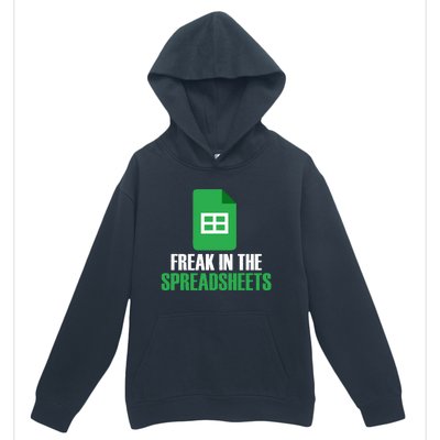 Freak In Spreadsheets Excel Accountant Accounting Urban Pullover Hoodie