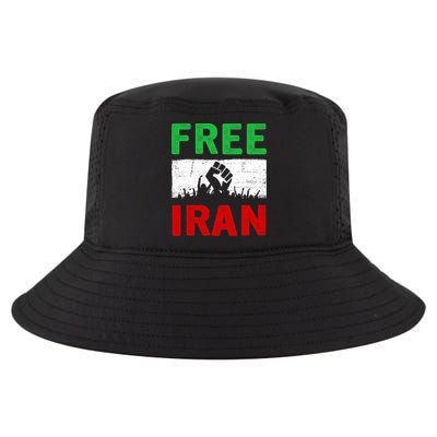 Free Iran Stand With The Women Of Iran Cool Comfort Performance Bucket Hat