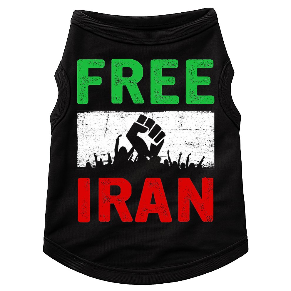 Free Iran Stand With The Women Of Iran Doggie Tank