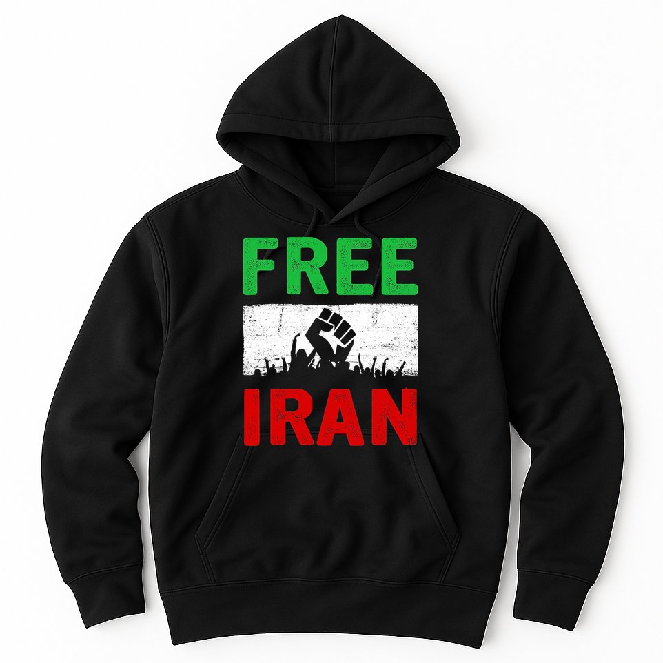 Free Iran Stand With The Women Of Iran Hoodie