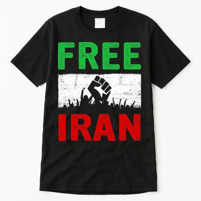 Free Iran Stand With The Women Of Iran Tall T-Shirt