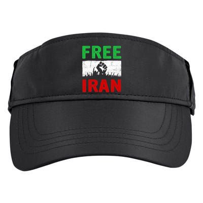 Free Iran Stand With The Women Of Iran Adult Drive Performance Visor