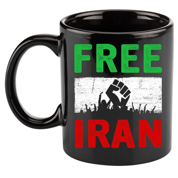 Free Iran Stand With The Women Of Iran 11oz C Handle Ceramic Mug