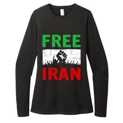 Free Iran Stand With The Women Of Iran Womens CVC Long Sleeve Shirt