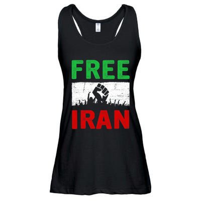 Free Iran Stand With The Women Of Iran Ladies Essential Flowy Tank