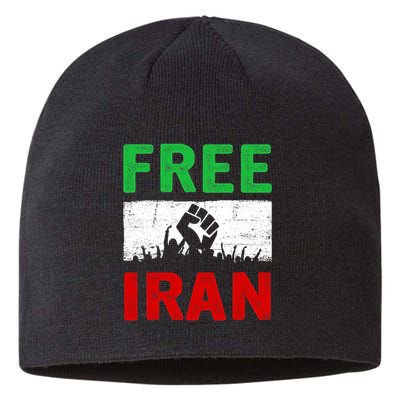Free Iran Stand With The Women Of Iran Sustainable Beanie