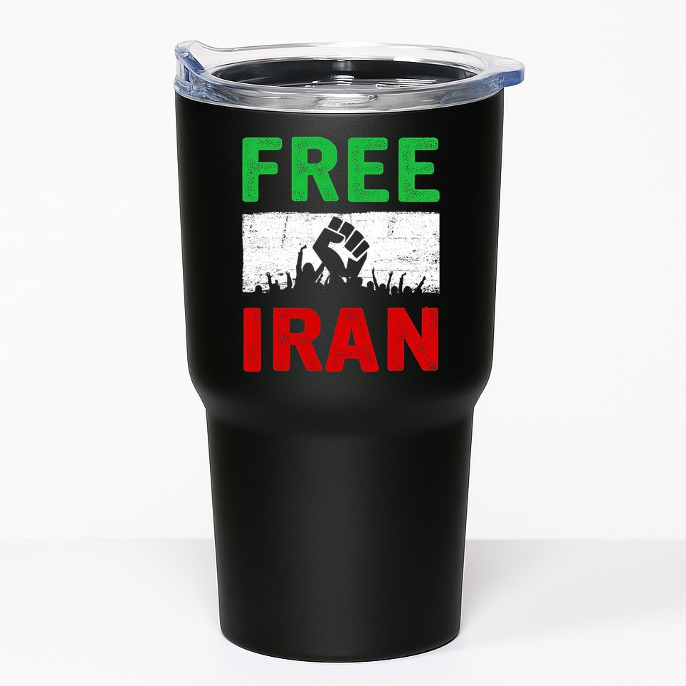 Free Iran Stand With The Women Of Iran Tumbler
