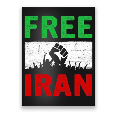 Free Iran Stand With The Women Of Iran Poster
