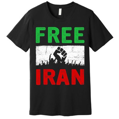 Free Iran Stand With The Women Of Iran Premium T-Shirt