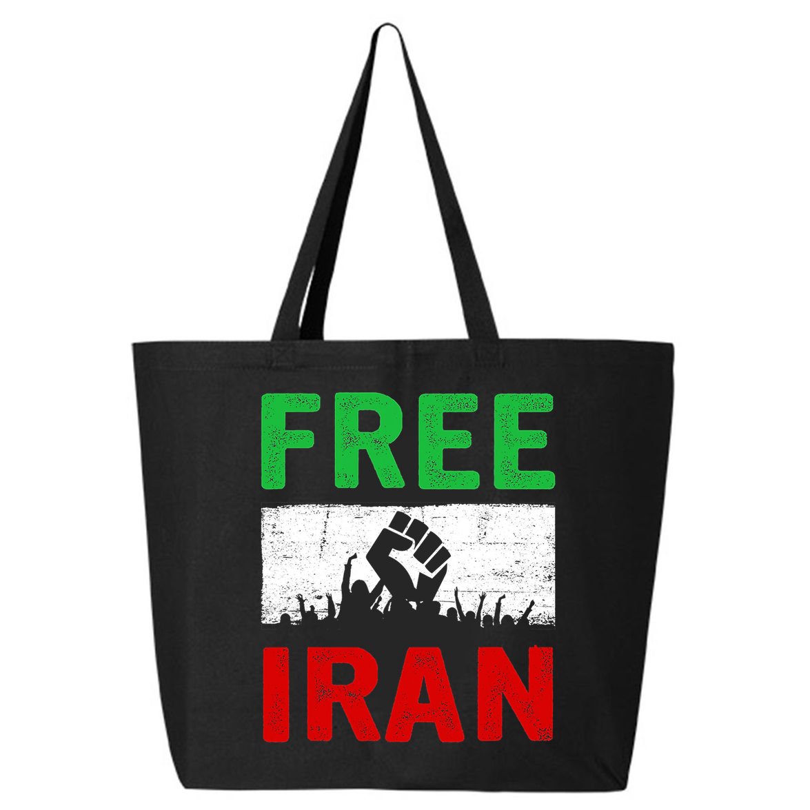 Free Iran Stand With The Women Of Iran 25L Jumbo Tote