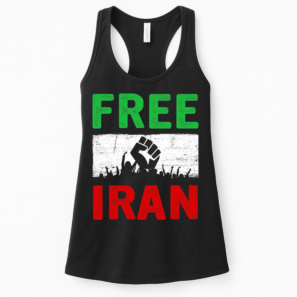 Free Iran Stand With The Women Of Iran Womens Tank Top