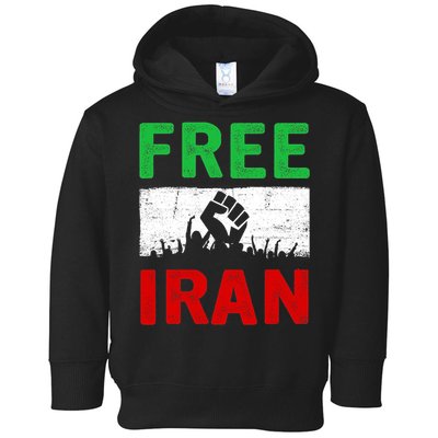 Free Iran Stand With The Women Of Iran Toddler Hoodie