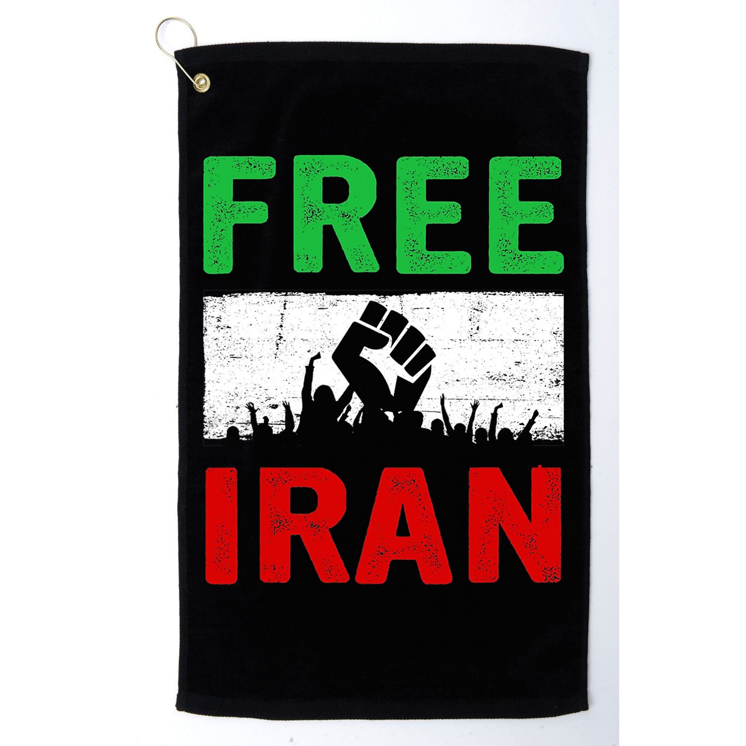 Free Iran Stand With The Women Of Iran Golf Towel