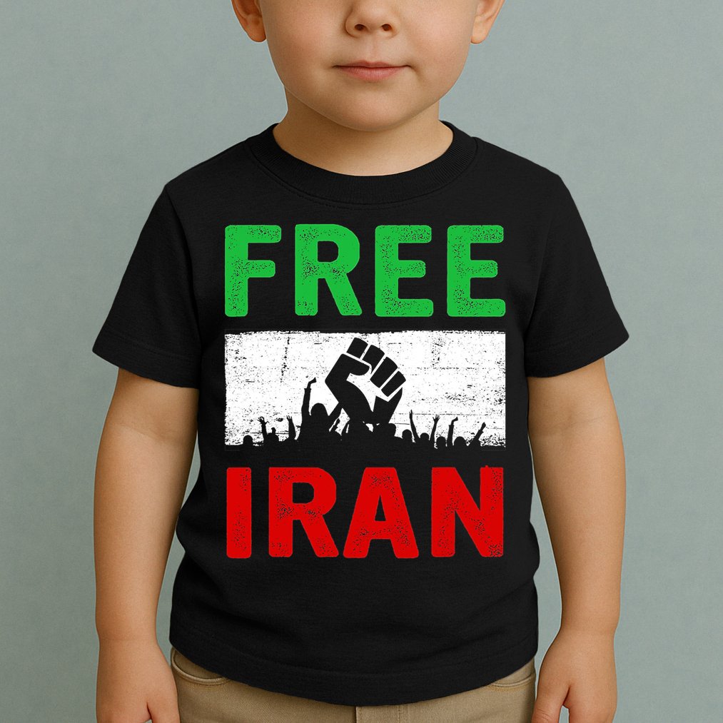 Free Iran Stand With The Women Of Iran Toddler T-Shirt