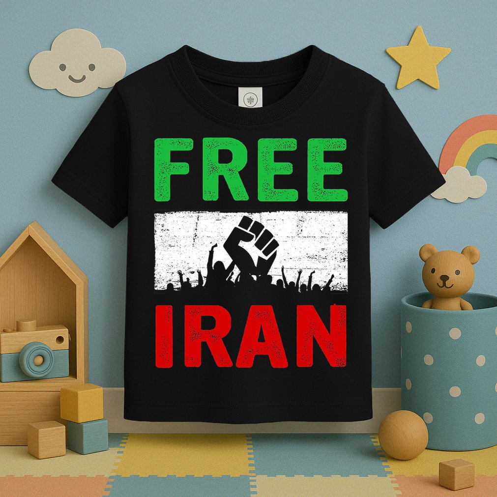 Free Iran Stand With The Women Of Iran Toddler T-Shirt