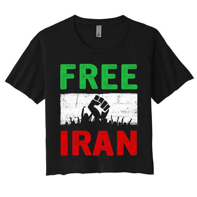 Free Iran Stand With The Women Of Iran Crop Top