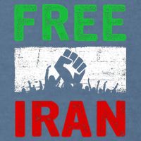 Free Iran Stand With The Women Of Iran Garment-Dyed Sweatshirt