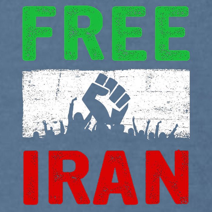 Free Iran Stand With The Women Of Iran Garment-Dyed Sweatshirt