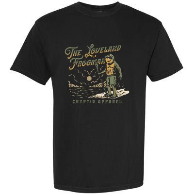 Frog I Saw The Loveland Frogman Garment-Dyed Heavyweight T-Shirt