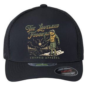 Frog I Saw The Loveland Frogman Flexfit Unipanel Trucker Cap