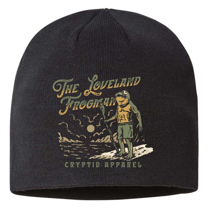 Frog I Saw The Loveland Frogman Sustainable Beanie