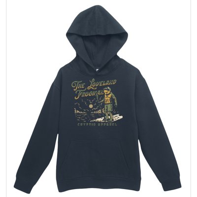 Frog I Saw The Loveland Frogman Urban Pullover Hoodie