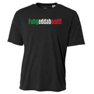 Funny Italian Sayings Fuhgeddaboutit Cooling Performance Crew T-Shirt